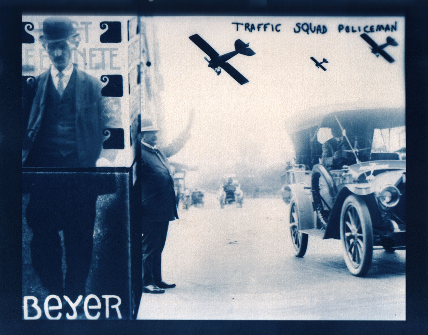cyanotype print digital negatives