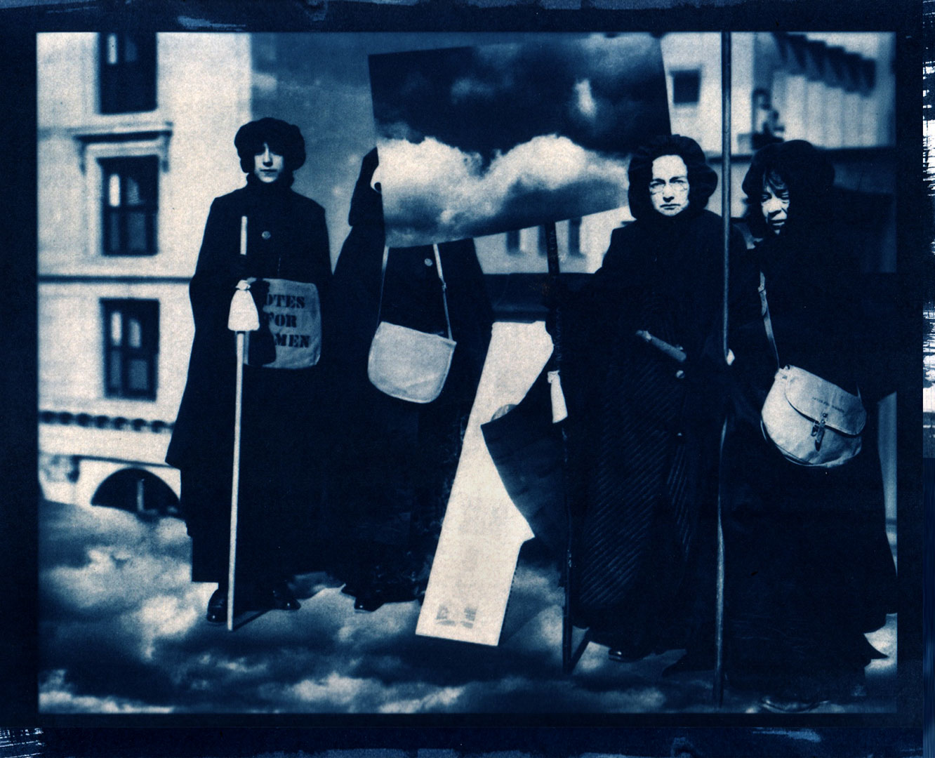 cyanotype print digital negatives